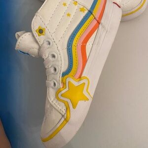 Vans toddler 10 rainbow star